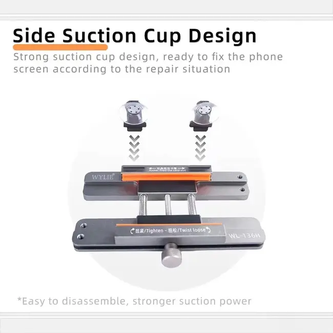 Wylie WL-136H Multifunctional Mobile Phone Universal Disassemble Opener Rear Back Cover Fixture 163_10316