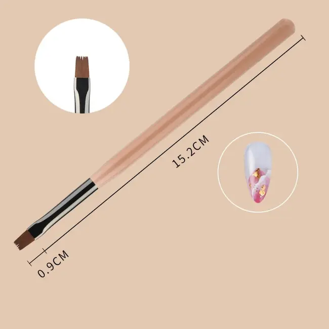 9PCS UV Gel Nail Brush Liner DIY Painting Pen Manicure Acrylic Drawing Brush for Nail Art Design Nails Tip Display Painting Tool 318_11692