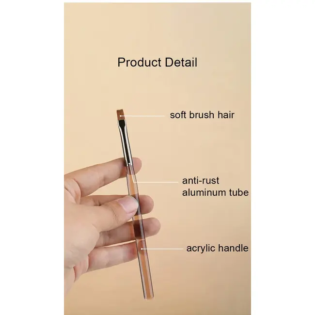 9PCS UV Gel Nail Brush Liner DIY Painting Pen Manicure Acrylic Drawing Brush for Nail Art Design Nails Tip Display Painting Tool 318_11697