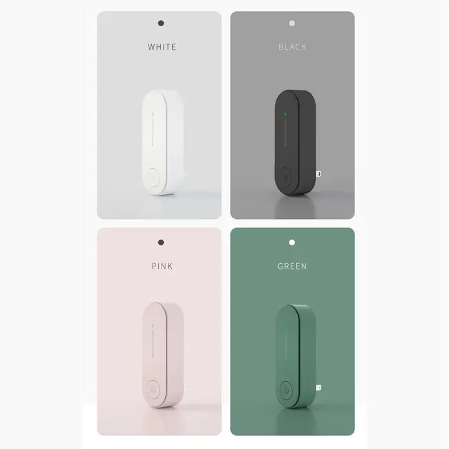 Portable Negative Ion Air Purifier Odor Deodorizer Durable Remove Dust Smoke Removal Formaldehyde Removal Mute Household Use - Black 338_11913