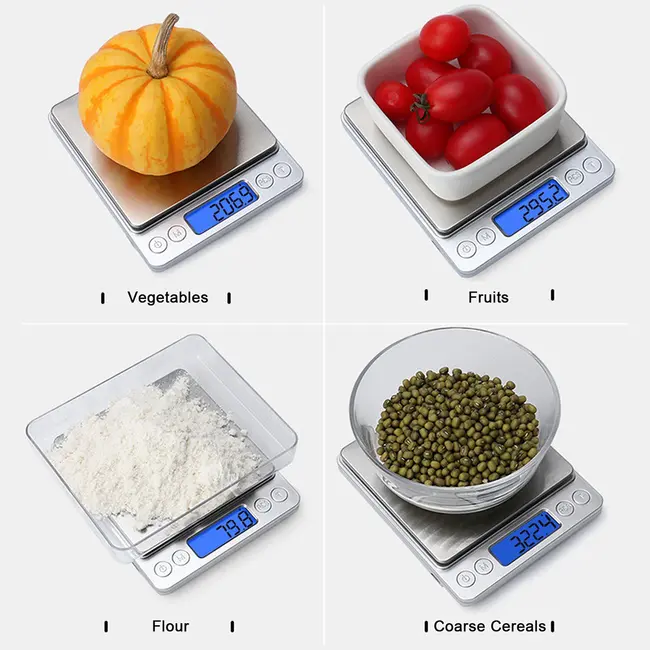 ​Accurate Electrical Kitchen Scale 1kg/0.1g 492_13357