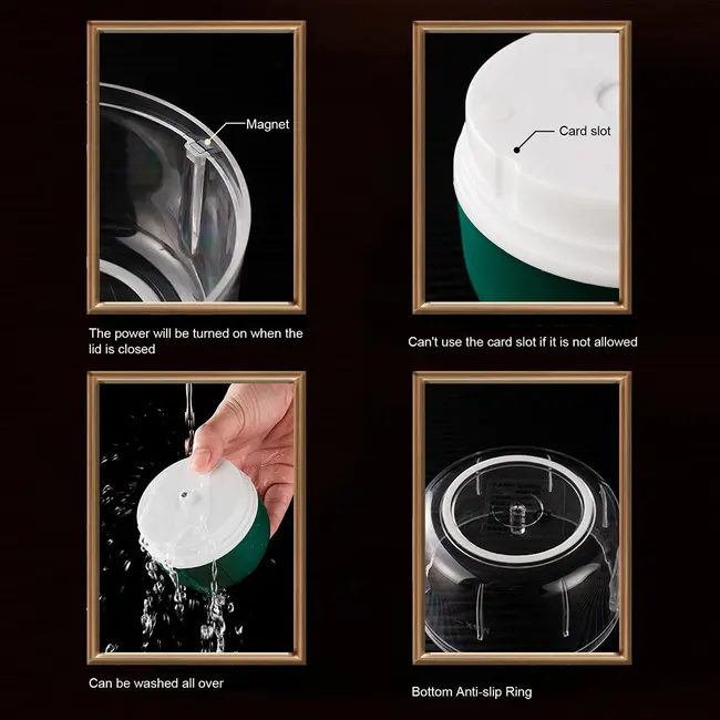 ​Mini Electric Garlic Chopper 100mL - Green 519_13609