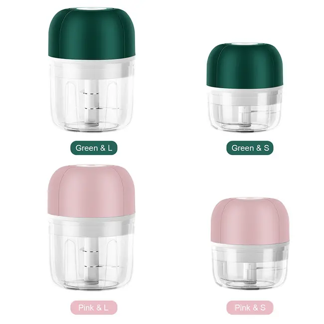 ​Mini Electric Garlic Chopper 100mL - Green 519_13602