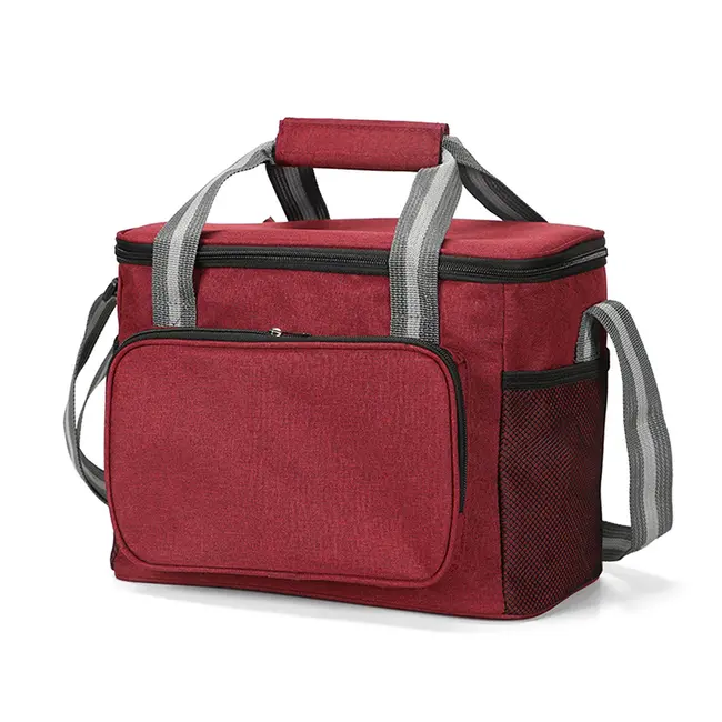 ​15L Portable Insulated Cooler Bag for Travel Hiking Beach Picnic BBQ Party - Black 657_14778
