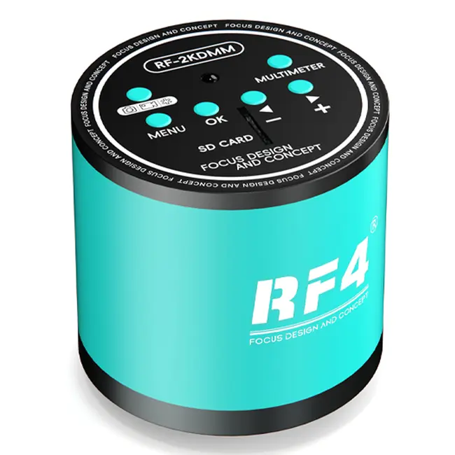 ​RF4 RF-2KDMM HD Trinocular Microscope Camera Integrated Multimeter Function for Digital Image Acquisition Microscope Camera Tool 762_15650