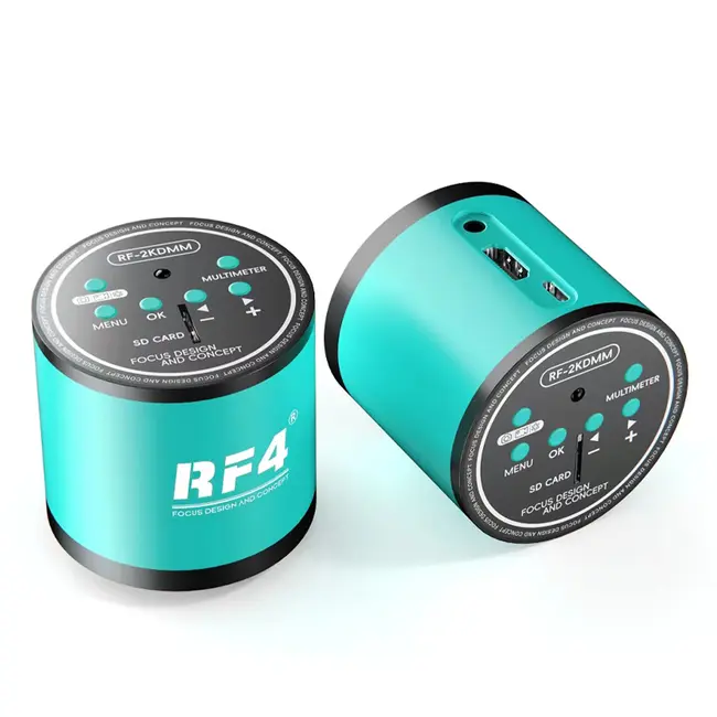 ​RF4 RF-2KDMM HD Trinocular Microscope Camera Integrated Multimeter Function for Digital Image Acquisition Microscope Camera Tool 762_15651