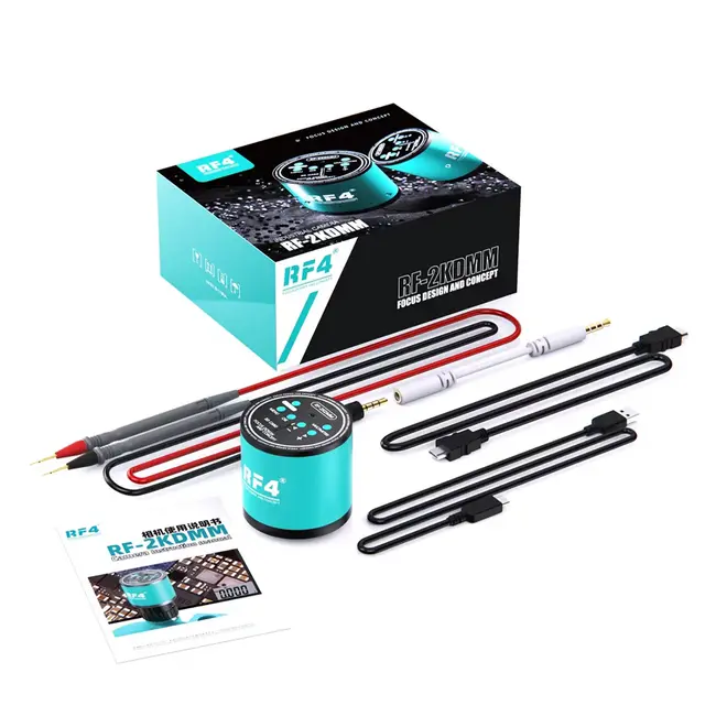 ​RF4 RF-2KDMM HD Trinocular Microscope Camera Integrated Multimeter Function for Digital Image Acquisition Microscope Camera Tool 762_15657