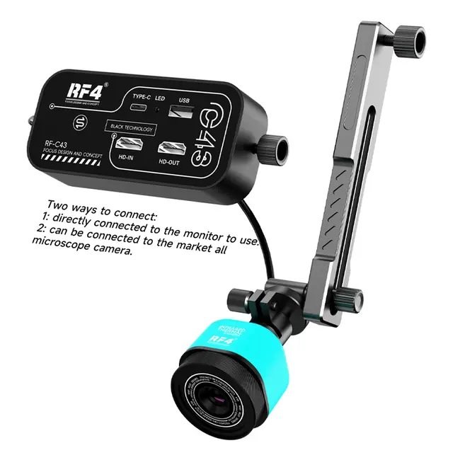 ​RF-C43 Independent Thermal Imaging,Quick Touch Design,Directly Connected To The Monitor，It Can Connected All Microscope Cameras 797_15985