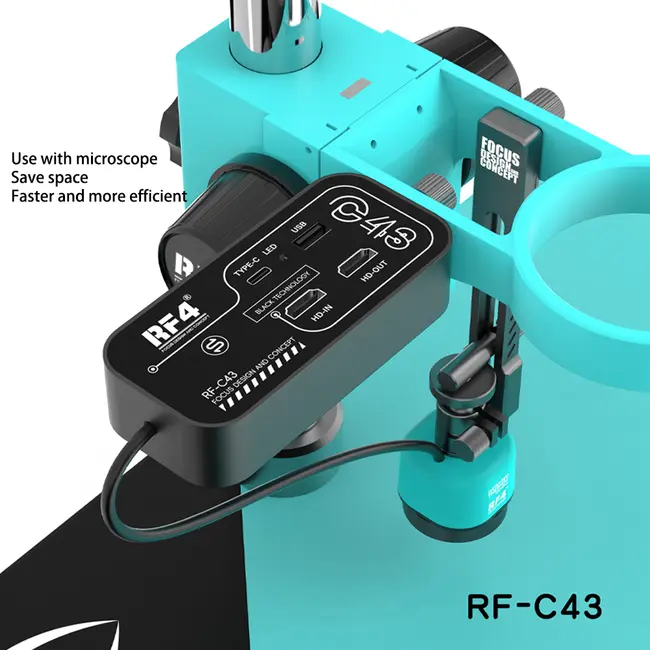 ​RF-C43 Independent Thermal Imaging,Quick Touch Design,Directly Connected To The Monitor，It Can Connected All Microscope Cameras 797_15987