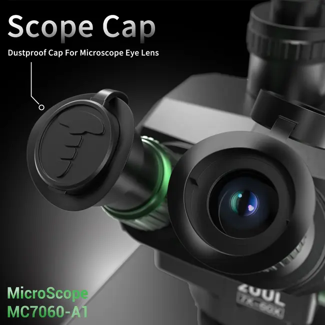2uul MicroScope MC7060-A1 7-60X Synchronous Zoom Trinocular Microscope for PCB Micro-Work 856_16507