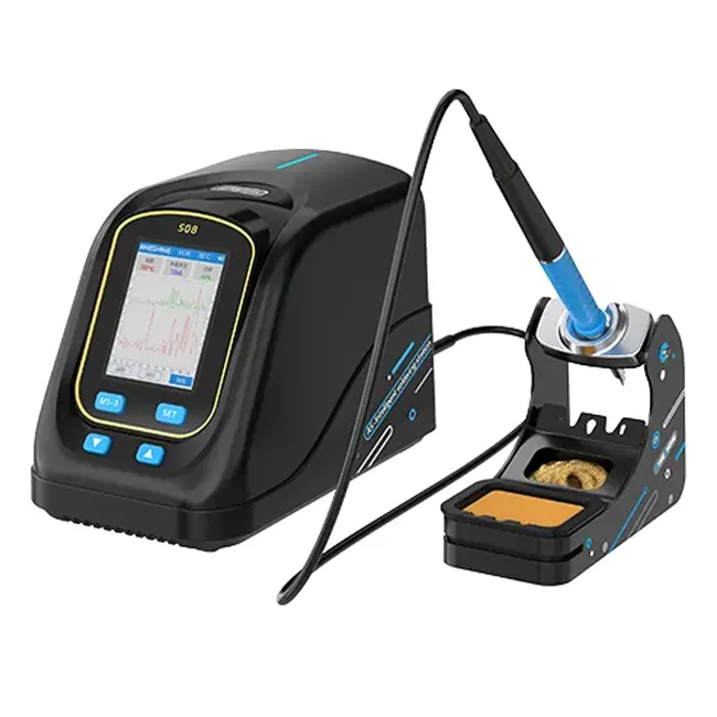 AWESHINE S08 C210 Soldering Iron Precision Soldering Station Control Temperature Welding Rework Station for PCB Chip Repair 860_16532