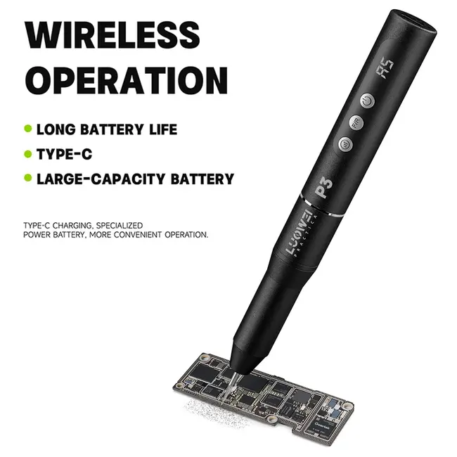 Luowei LW-P3 Electric Polishing Pen for Mobile Phone Maintenance Portable Multi-function Cutting Polishing Pen Tool 889_16775