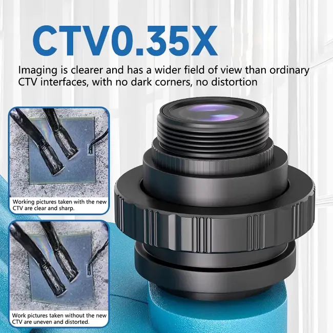 Xinzhizao X3 Max 7-45X Synchronous Zoom Trinocular Stereo Microscope with Aluminum Alloy Base Mobile Phone, and Computer Repair 806_16078