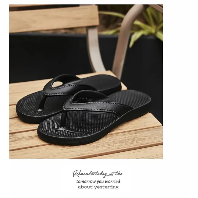EVA Men Flip Flops Summer Durable Beach Sandals Indoor Outdoor Anti-slip Couple Slippers Comfortable Casual Flat Sandals 989_18346