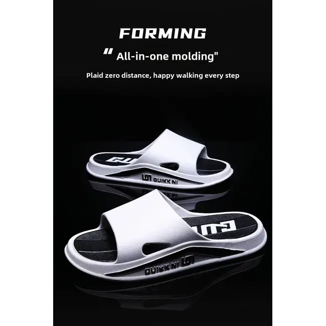 Men's Summer Thick Bottom Super Soft Slippers Indoor Home Use Bath Room Shower Outdoor Wearable Flip Flops PVC Material 1016_18851