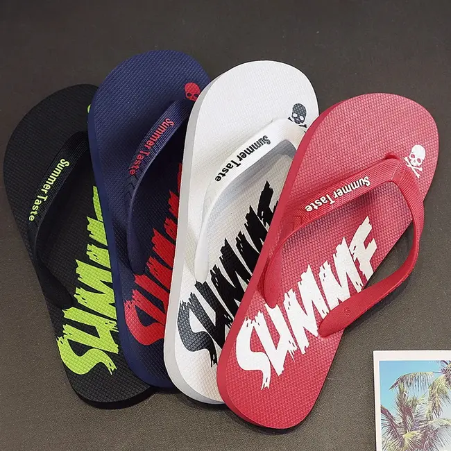 Fashion Men Shoes Summer Men Flip Flops High Quality Beach Sandals Anti-Slip Zapatos Hombre Casual Wholesale Men Slippers 992_18419