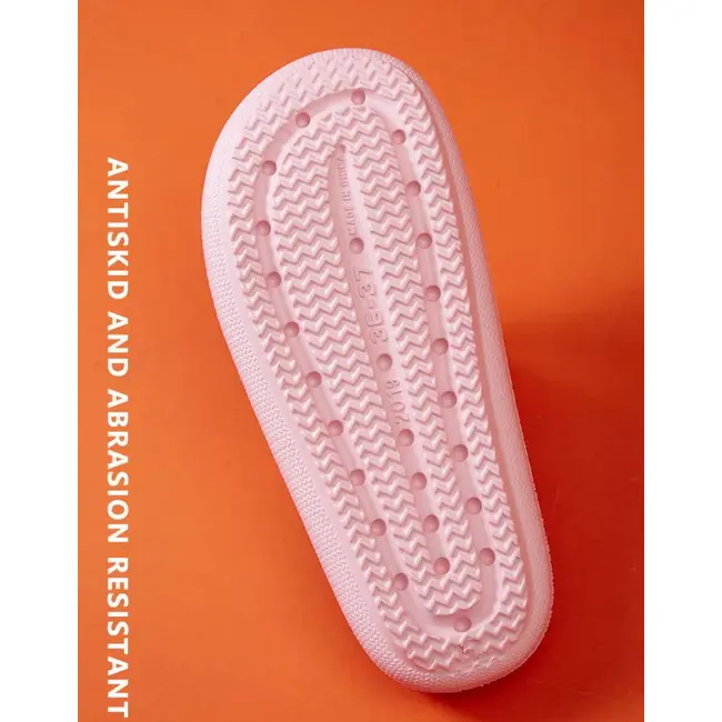 Fashion Buckle Thick Platform Slippers Women Home Soft Sole eva Cloud Slides Sandals Woman 2025 Summer Non Slip Beach Flip Flops 991_18407
