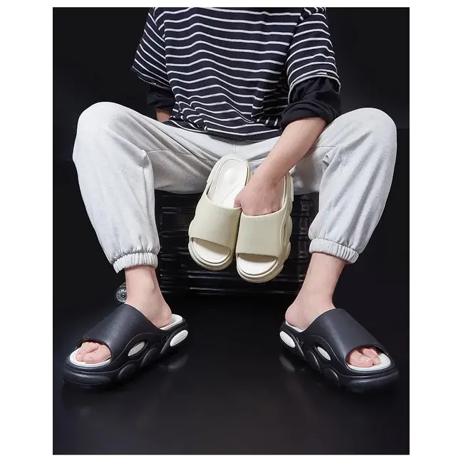 Platform Soft Eva Slippers Women Men Fashion Flip Flops Unisex Home Shoe Bathroom Non-Slip Slides Indoor Outdoor Sandals 1020_18936