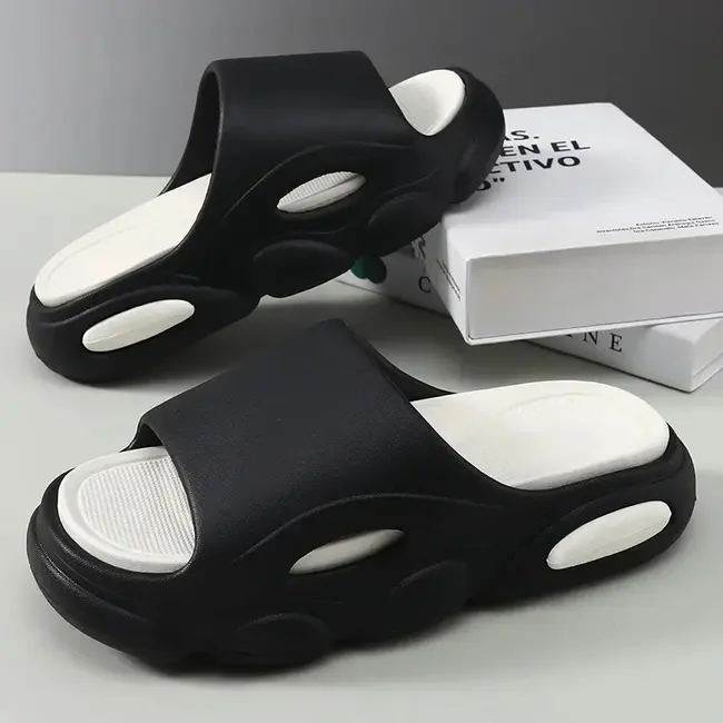 Platform Soft Eva Slippers Women Men Fashion Flip Flops Unisex Home Shoe Bathroom Non-Slip Slides Indoor Outdoor Sandals 1020_18930