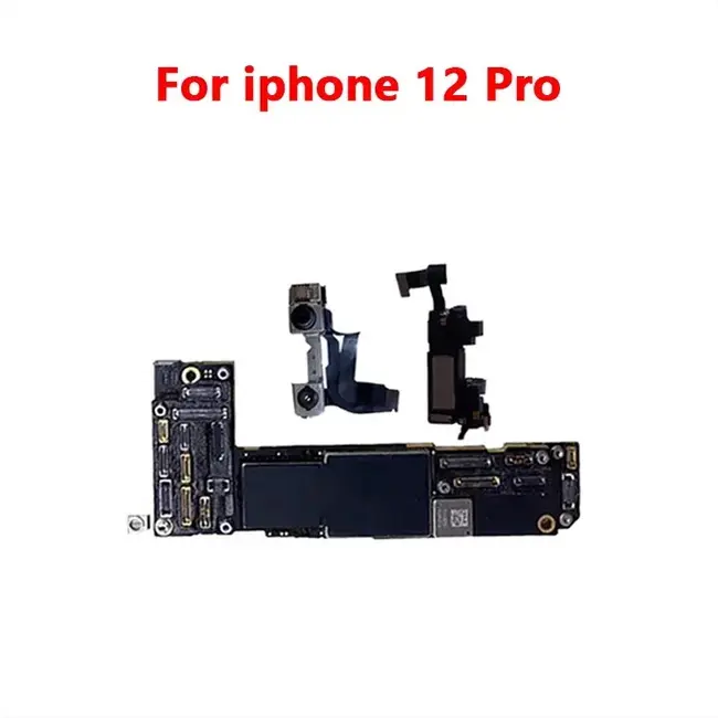 Second-hand motherboard Clean iCloud Full Working Mainboard for iPhone 12 Pro MAX Motherboard with Face ID Main Logic Board 997_18551