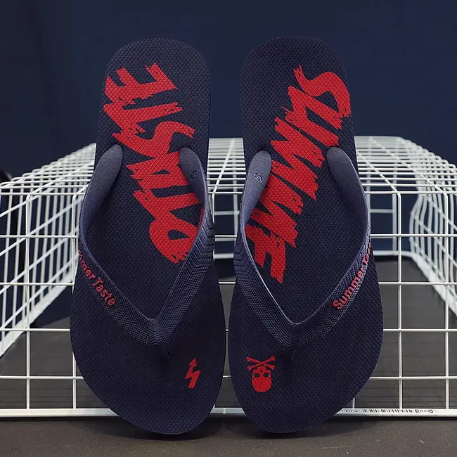 Fashion Men Shoes Summer Men Flip Flops High Quality Beach Sandals Anti-Slip Zapatos Hombre Casual Wholesale Men Slippers 992_18426