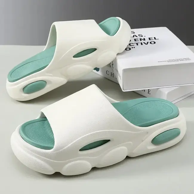 Platform Soft Eva Slippers Women Men Fashion Flip Flops Unisex Home Shoe Bathroom Non-Slip Slides Indoor Outdoor Sandals 1020_18928