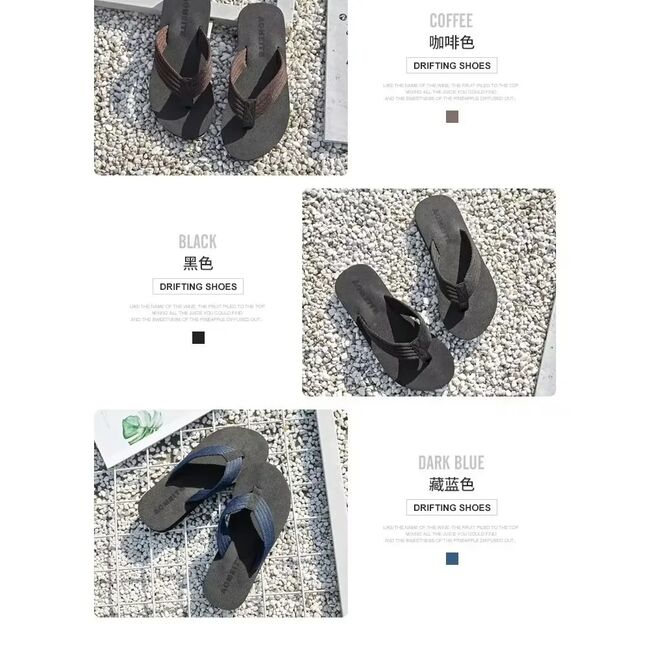 2025 Comfort Summer Flip-flops Casual Non-slip Creative Sandal Fashion Personalized Quick- Dry Flip Flops Beach Shoes Slippers 974_18124