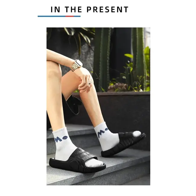 Luxury Man Sandal for Men's Shoes 2025 White Sandals Flat Sandals Mens Soft Sandles Summer Shoes Sale Slippers Slipers 1004_18695