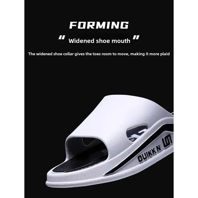 Men's Summer Thick Bottom Super Soft Slippers Indoor Home Use Bath Room Shower Outdoor Wearable Flip Flops PVC Material 1016_18864