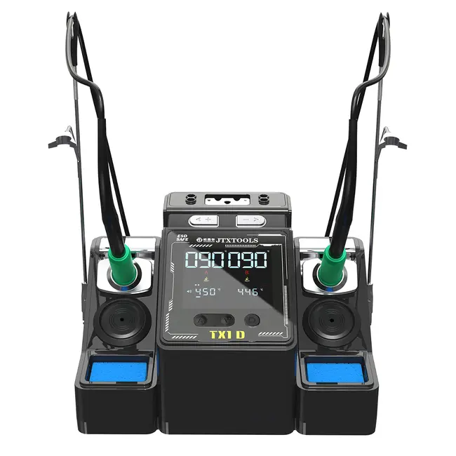 JTX TX1D Dual-Station Smart Soldering Rework Station Compatible with 210 / 245 / 115 Handles 987_18288