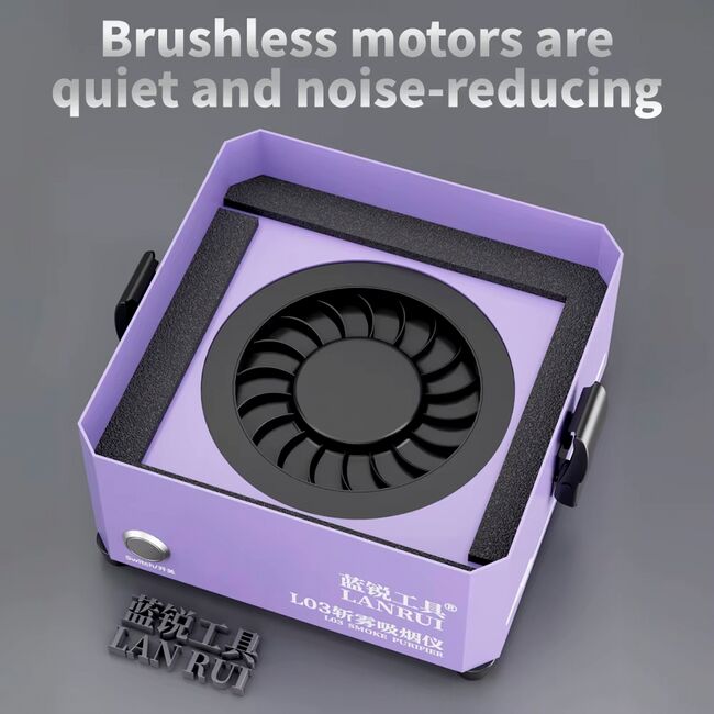 Lanrui L03 Powerful Desktop Smoke Purifier for PCB Soldering Repair 982_18227