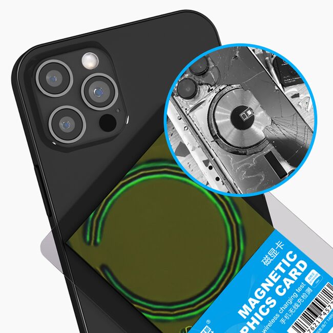 MaAnt M096 Mobile Phone Wireless Charging Test Magnetic Graphics Card 980_18210