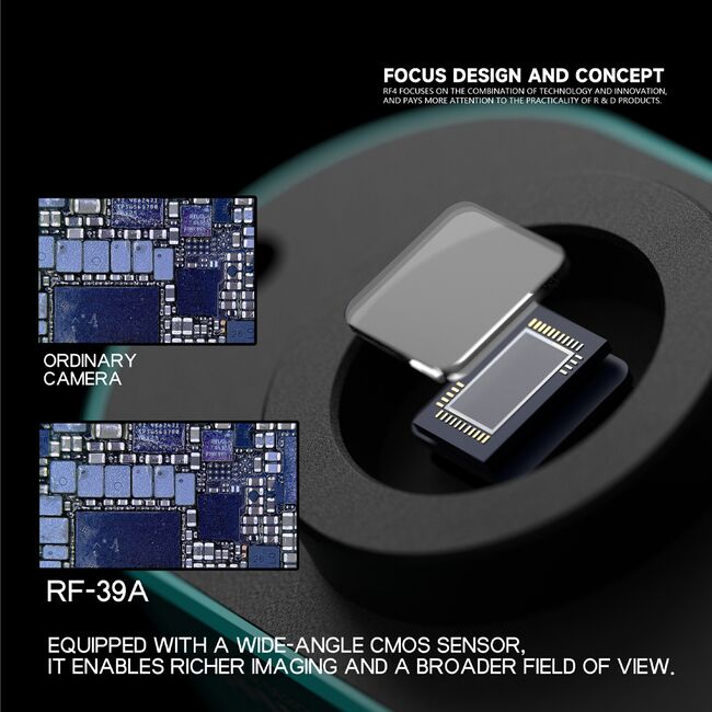 RF4 RF-39A Lossless Zoom Wide-Angle CMOS 4K Microscope Camera with Zoom Handwheel 977_18171