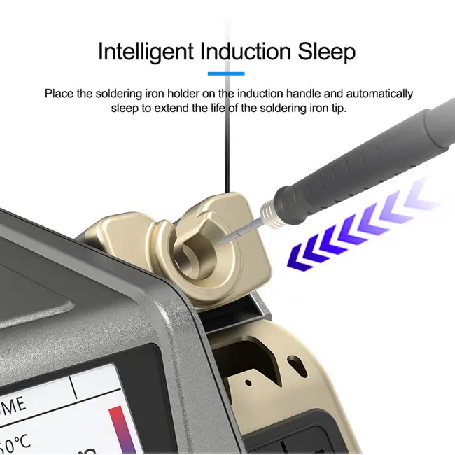 Sunshine H3 C210 Version 80W Intelligent Soldering Station Supports T245 / T210 / T115 Handles full set 985_18271