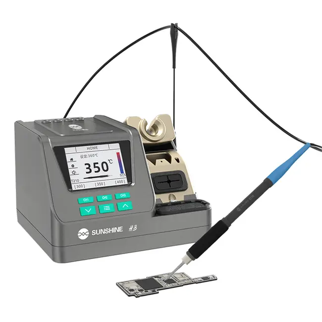 Sunshine H3 C210 Version 80W Intelligent Soldering Station Supports T245 / T210 / T115 Handles full set 985_18261