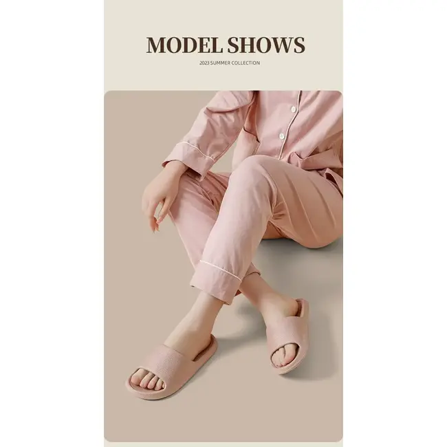 ​Fashion Women Summer Slippers Lightweight EVA Indoor Slides Comfortable Bathroom Shower Shoes for Home and Couples Casual Wear 993_18462
