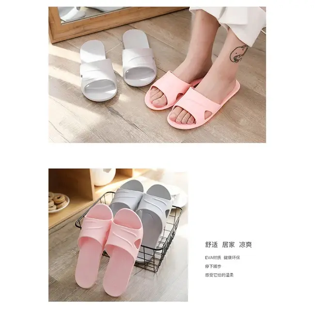 ​2025 New Foldable EVA House Slippers Portable Hotel Travel Slipper Bathroom Non-Slip Slides Home Indoor Flat Shoes for Men Womem 1018_18913