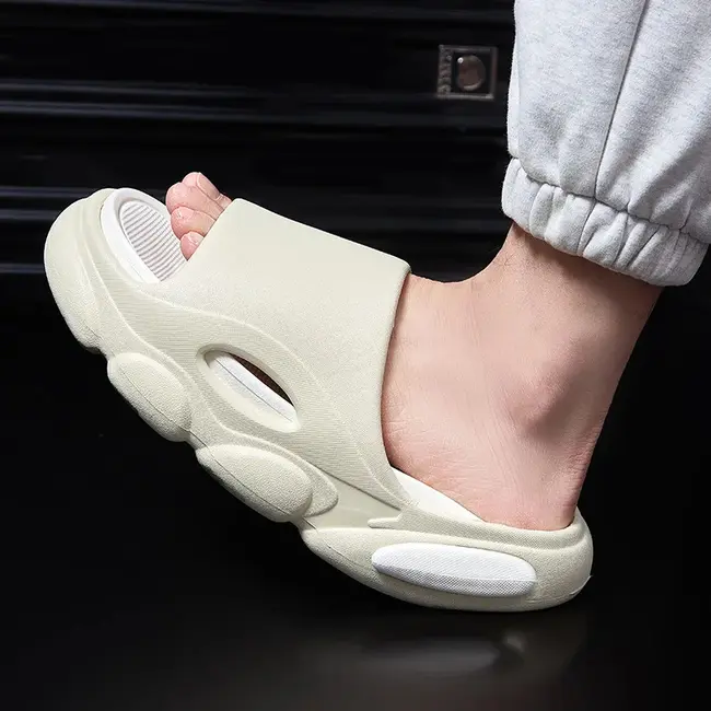 Platform Soft Eva Slippers Women Men Fashion Flip Flops Unisex Home Shoe Bathroom Non-Slip Slides Indoor Outdoor Sandals 1020_18949
