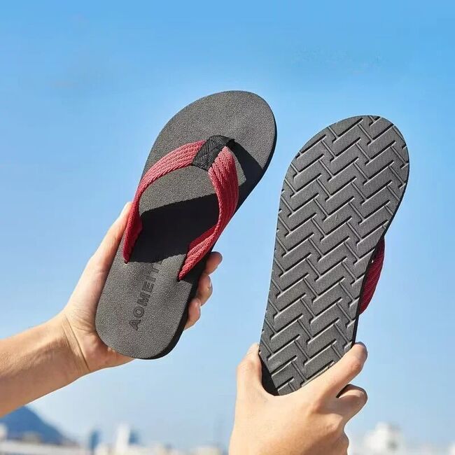 2025 Comfort Summer Flip-flops Casual Non-slip Creative Sandal Fashion Personalized Quick- Dry Flip Flops Beach Shoes Slippers 974_18117
