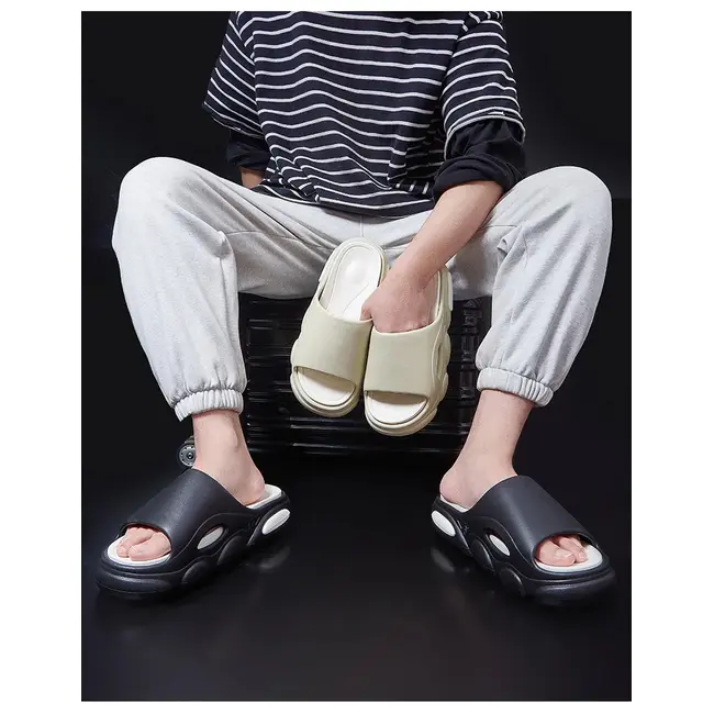 Platform Soft Eva Slippers Women Men Fashion Flip Flops Unisex Home Shoe Bathroom Non-Slip Slides Indoor Outdoor Sandals 1020_18944