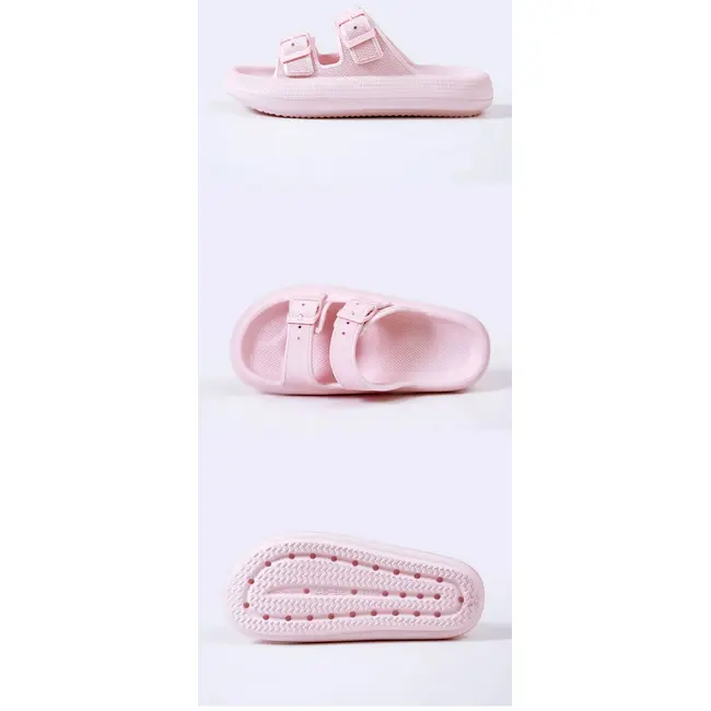 Fashion Buckle Thick Platform Slippers Women Home Soft Sole eva Cloud Slides Sandals Woman 2025 Summer Non Slip Beach Flip Flops 991_18405