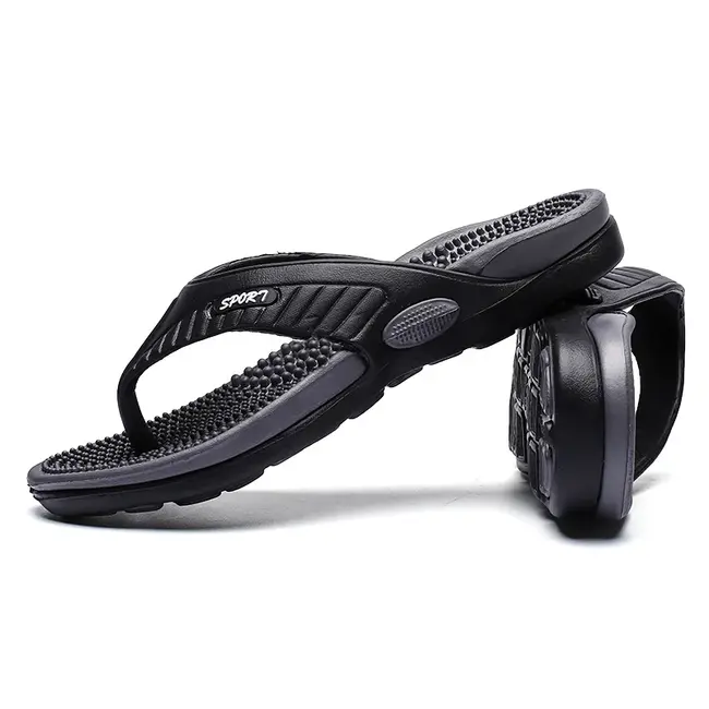 Flip Flops for Men Summer Breathable Beach Shoes Sandals Men Luxury Flip Flops Breathable Plus Big Size Men Slippers 46 1005_18715