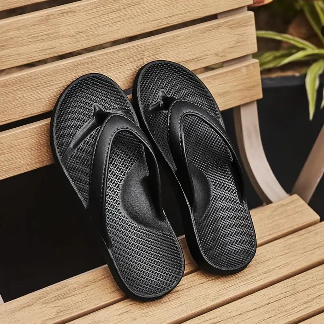 EVA Men Flip Flops Summer Durable Beach Sandals Indoor Outdoor Anti-slip Couple Slippers Comfortable Casual Flat Sandals 989_18340