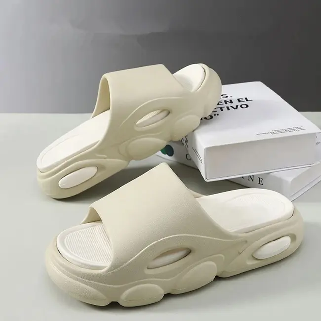 Platform Soft Eva Slippers Women Men Fashion Flip Flops Unisex Home Shoe Bathroom Non-Slip Slides Indoor Outdoor Sandals 1020_18929