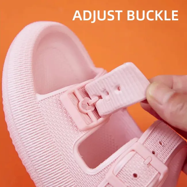 Fashion Buckle Thick Platform Slippers Women Home Soft Sole eva Cloud Slides Sandals Woman 2025 Summer Non Slip Beach Flip Flops 991_18409