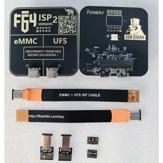 2026 LAST NEW F64 UFS/EMMC ISP V2 F64 Flash 64 UFS eMMC ISP Adapter for F64 lite box ultra box 1054_19255