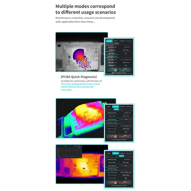 Qianli Supercam X 3D Thermal Imager Camera PCB Fault Diagnosis Instrument 1042_19176