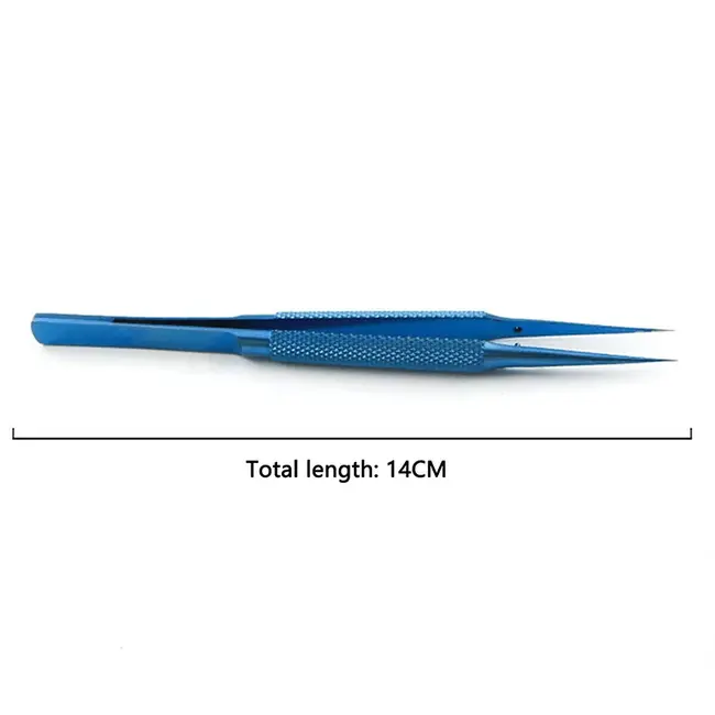 Precision Titanium Alloy Tweezers Professional Repair Fingerprint Fly Line Phone Motherboard Antimagnetic Electronics Forceps 1029_19102