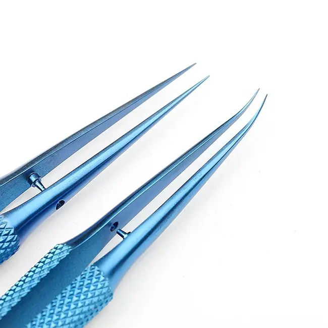 Precision Titanium Alloy Tweezers Professional Repair Fingerprint Fly Line Phone Motherboard Antimagnetic Electronics Forceps 1029_19104