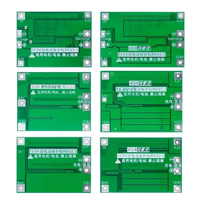 3S 4S 40A 60A Li-ion Lithium Battery Charger Protection Board 18650 BMS Drill Motor 11.1V 12.6V/14.8V 16.8V Enhance/Balance 25A 1125_19771